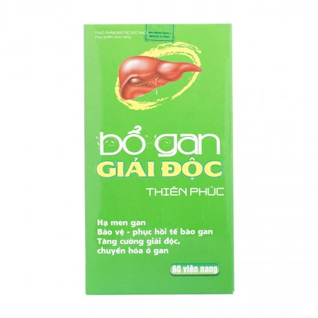 Bổ Gan Giải Độc Thiên Phúc (Hộp 60 viên)