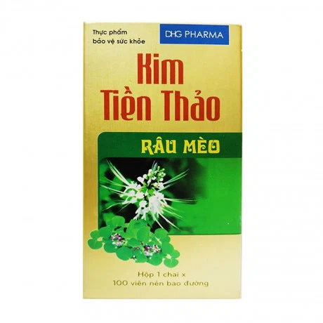 DHG Kim Tien Thao Rau Meo, Ho Tro Dieu Tri Soi Than, Soi Bang Quang (Hop 100 vien)