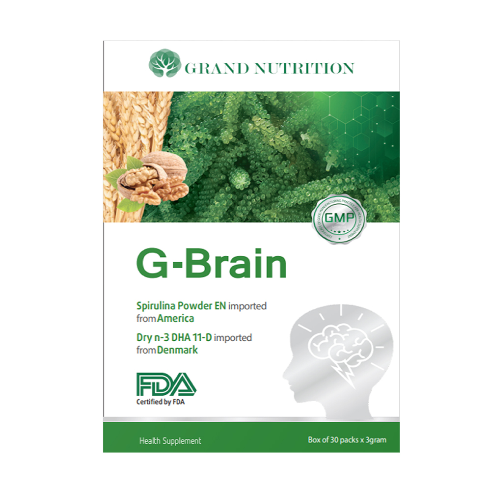 Grand Nutrition G-Brain Com Phat Trien Tri Nao Cho Tre (Hop 30 goi)