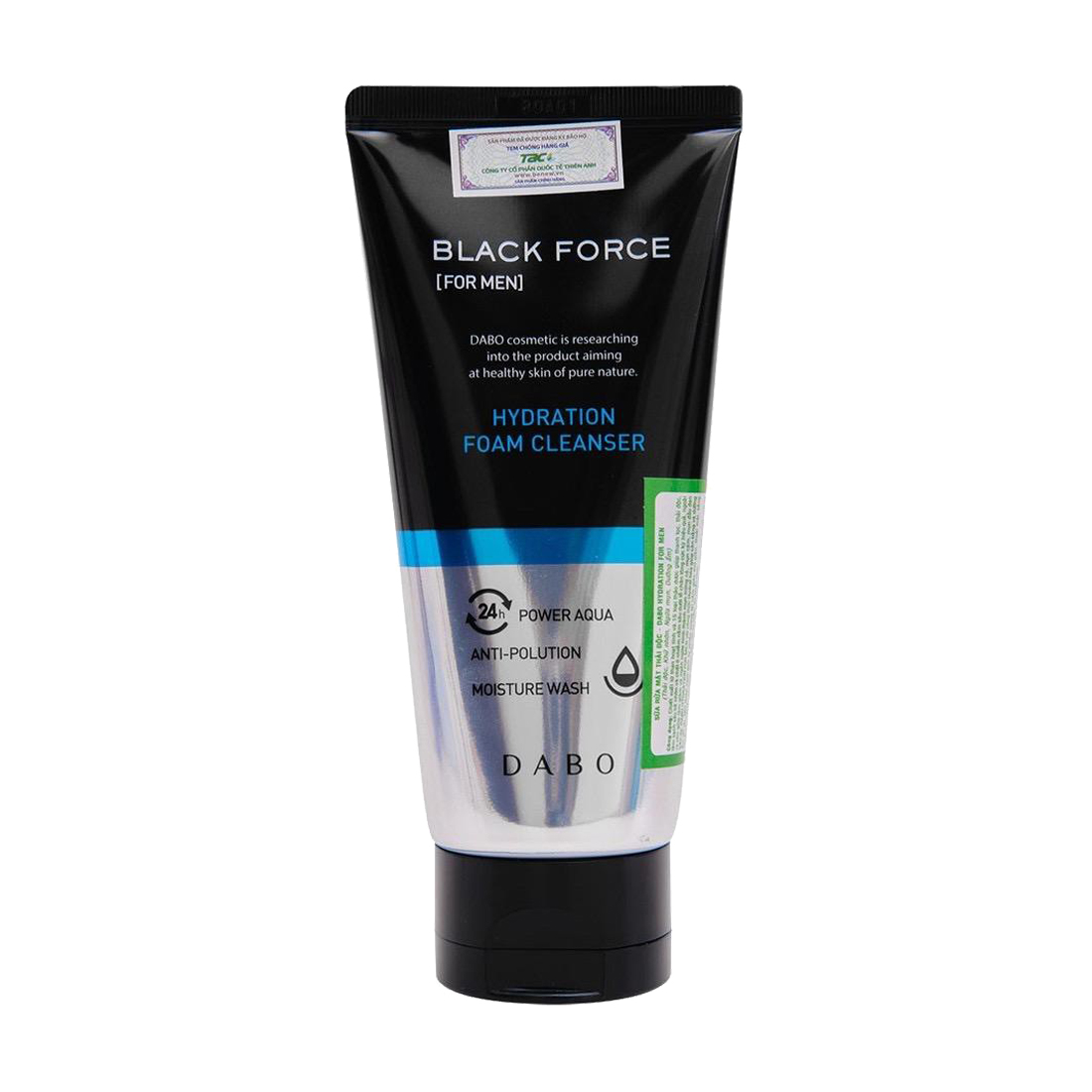 Sữa rửa mặt ngừa mụn cho nam Dabo Black Force (120ml)