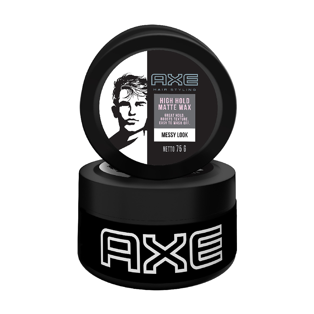 Sáp giữ nếp tóc Axe High Hold Matte Wax (Hũ 75g)