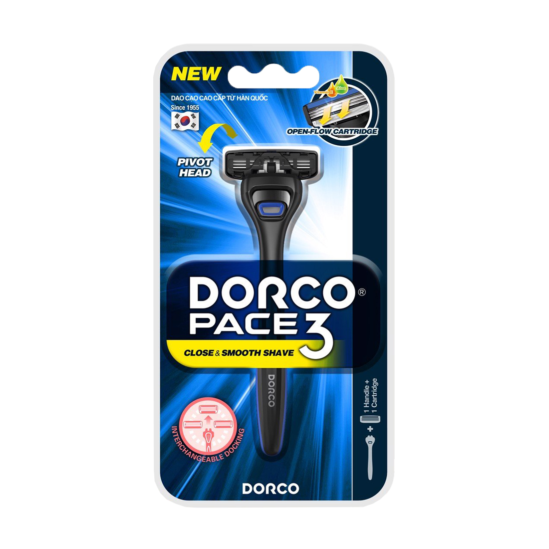 Dorco Dao Cao 3 Luoi TRA4001