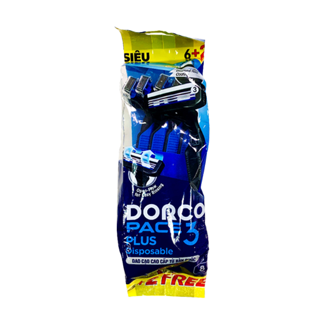 Dorco Dao Cao Pace3+ (Set 8 Cai)