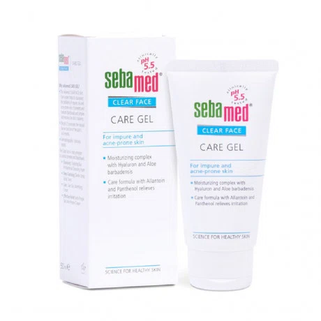 Gel dưỡng SEBAMED pH5.5 Scf05 dùng cho vùng da bị mụn, giúp làm giảm bã nhờn trên da (Tuýp 50ml)