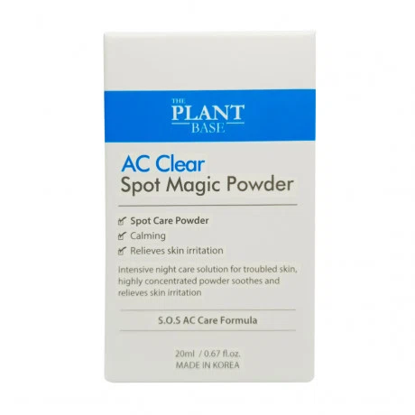 Phấn lỏng dưỡng da THE PLANT BASE AC CLEAR Spot Magic Powder giúp cải thiện các đốm màu (20ml)