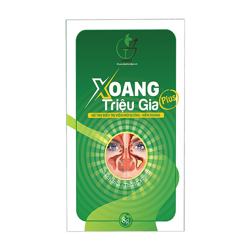 XOANG TRIEU GIA Ho Tro Dieu Tri Viem Mui Di Ung Viem Xoang 8G