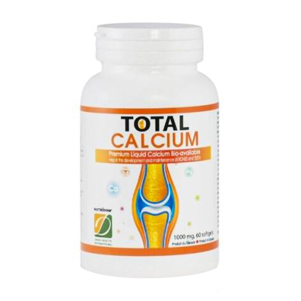 Viên uống David Health Total Calcium hỗ trợ bổ sung Canxi (Hộp 60 viên)
