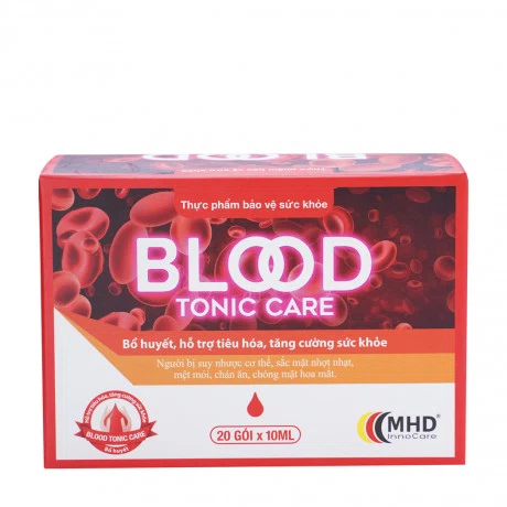Thực phẩm bảo vệ sức khỏe Blood Tonic Care (Hộp 20 gói x 10ml)