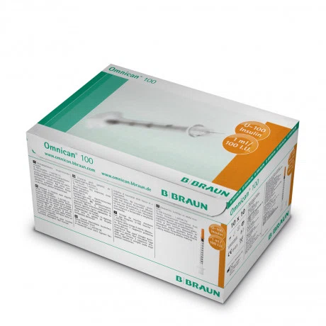 Omnican B.Braun Bom Tiem Insulin 100iu