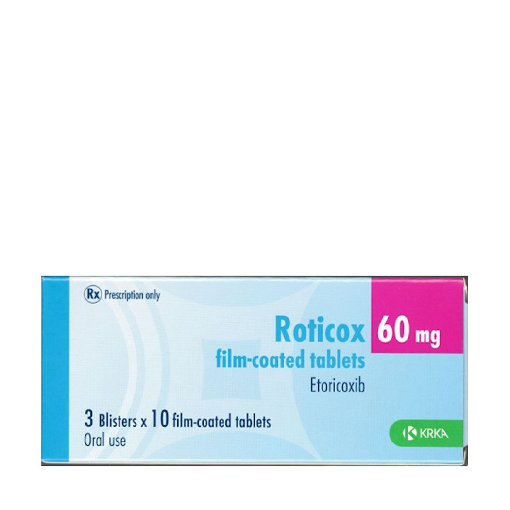Roticox 60mg (3vix10vien)