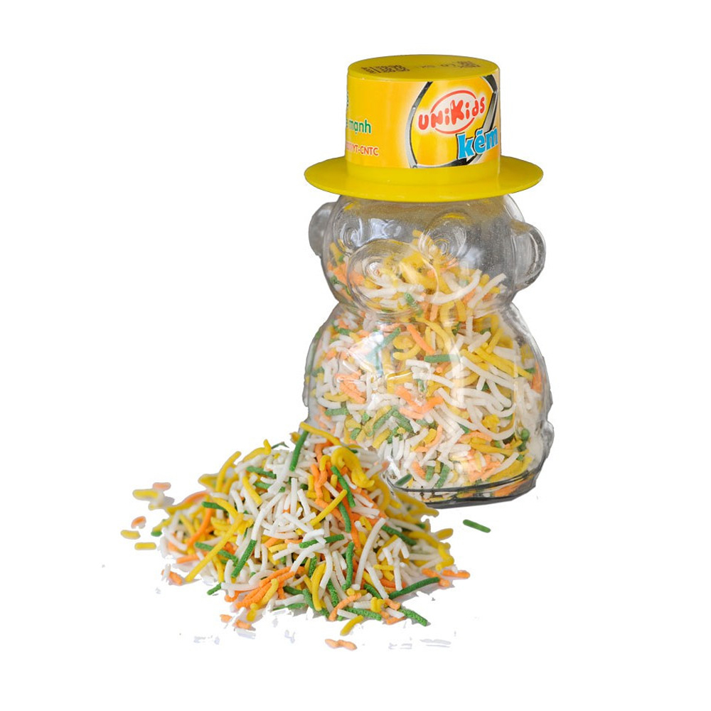 Cốm Unikids Zinc hỗ trợ bổ sung kẽm cho trẻ (Chai 50g)