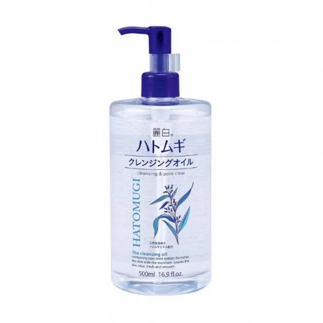 Dầu tẩy trang Hatomugi (Chai 500ml)
