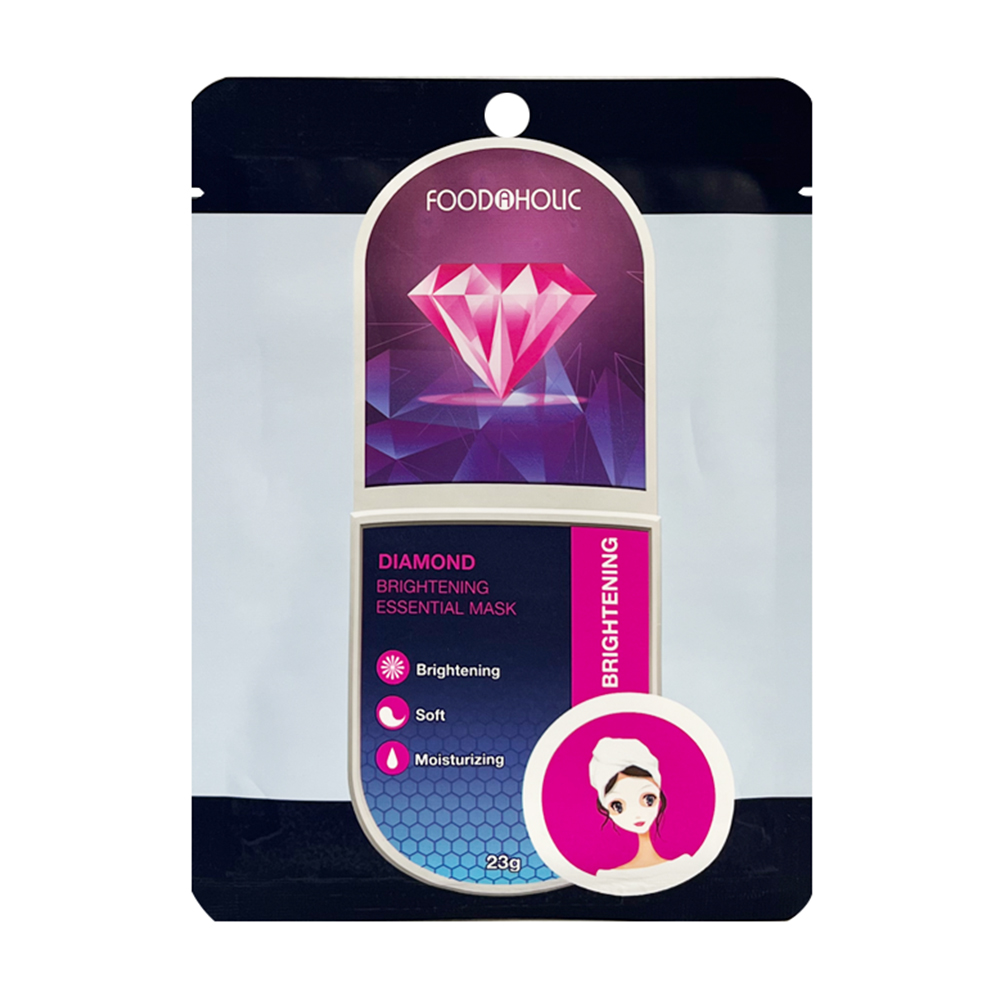 Mặt nạ trắng da Diamond Brightening Essential Mask Foodaholic (23g)