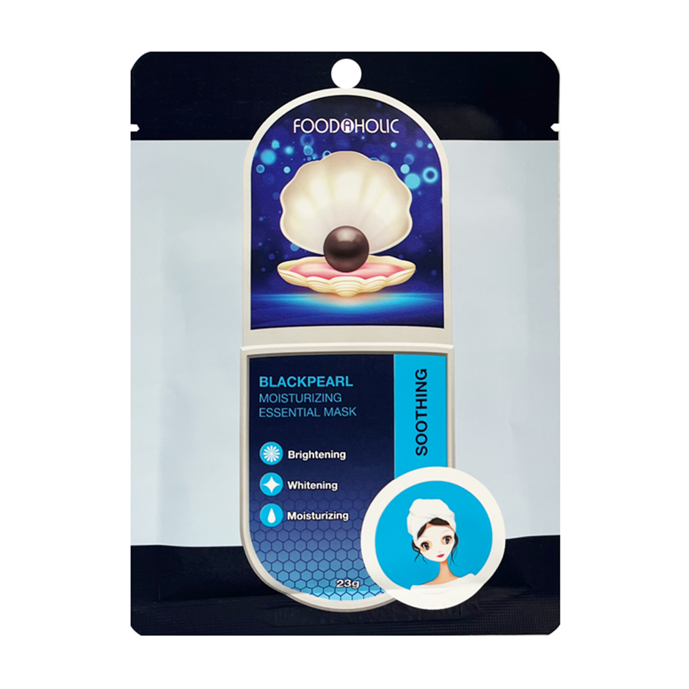 Mặt nạ dưỡng ẩm ngọc trai Foodaholic Black Pearl (23g)