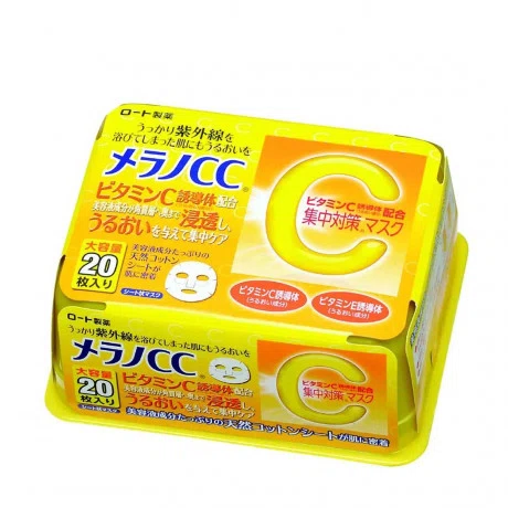 Mặt Nạ Dưỡng Da Chống Thâm Nám Melano CC 20pcs