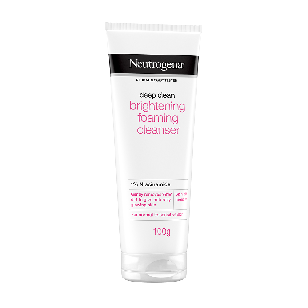 Sữa rửa mặt Neutrogena Deep Clean Brightening Foaming Cleanser (100g)