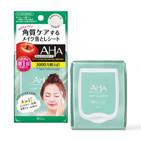 Khăn ướt tẩy trang BCL Cleansing Research Sheet Cleansing (Gói 60 miếng)