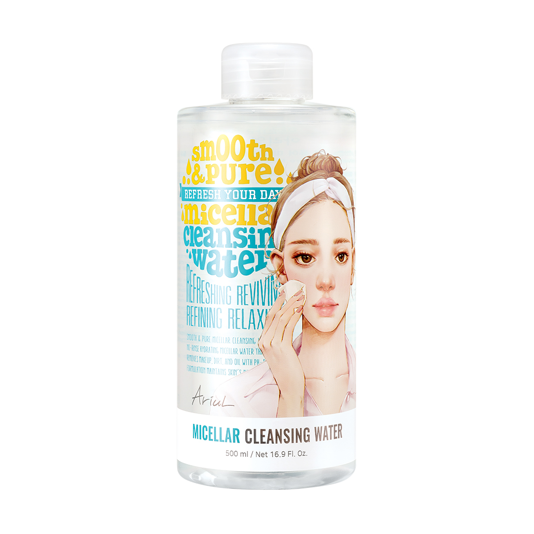 Nước tẩy trang sạch sâu dưỡng ẩm Smooth & Pure (500ml)