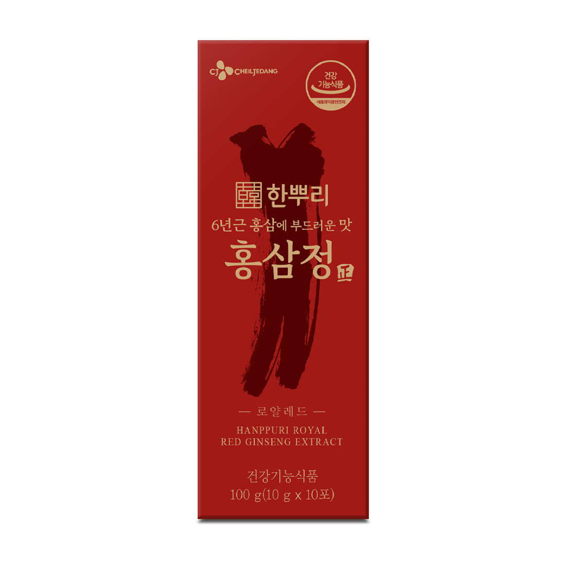 Dung dịch uống CJ Red Gingsen tăng cường sức đề kháng, hỗ trợ giảm mệt mỏi (Hộp 10 gói)