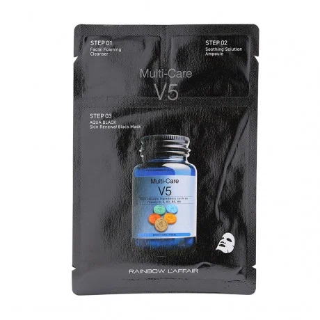 Mặt Nạ Dưỡng Da RAINBOW L'AFFAIR Multi-Care V5 (Gói 33g)