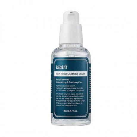 Tinh chất Dear, Klairs Rich Moist Soothing Serum (Chai 80ml)