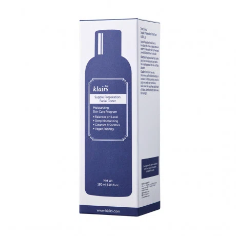 Klairs Nuoc Hoa Hong Cho Da Nhay Cam Supple Preparation 180ml