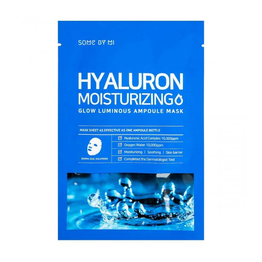 Mặt nạ dưỡng ẩm da Some By Mi Hyaluronic Moisturizing Glow Luminous Ampoule Mask (25g)