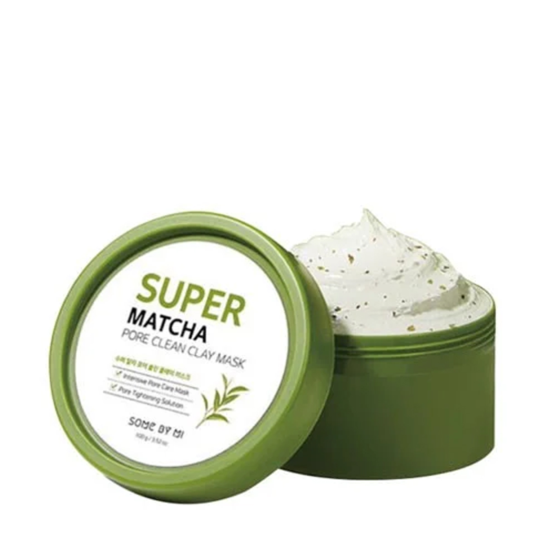 Mặt nạ đất sét làm sạch lỗ chân lông Some By Mi Super Matcha Pore Clean Clay Mask (100g)