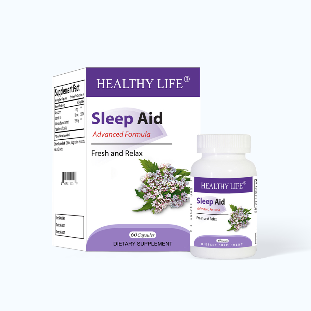 Healthy Life Sleep Aid H.Tro Ngu Ngon (Hop 60v)