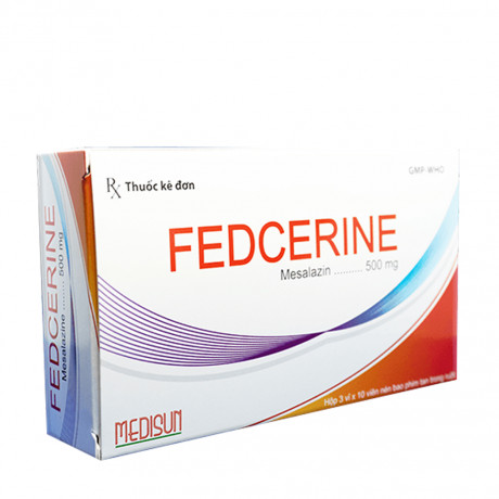FEDCERINE TAB E.C 500MG ( 3 vi x 10 vien)
