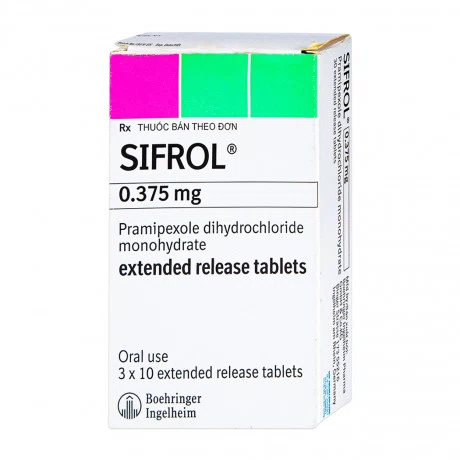 SIFROL 0.375Mg tab (3vix10vien)