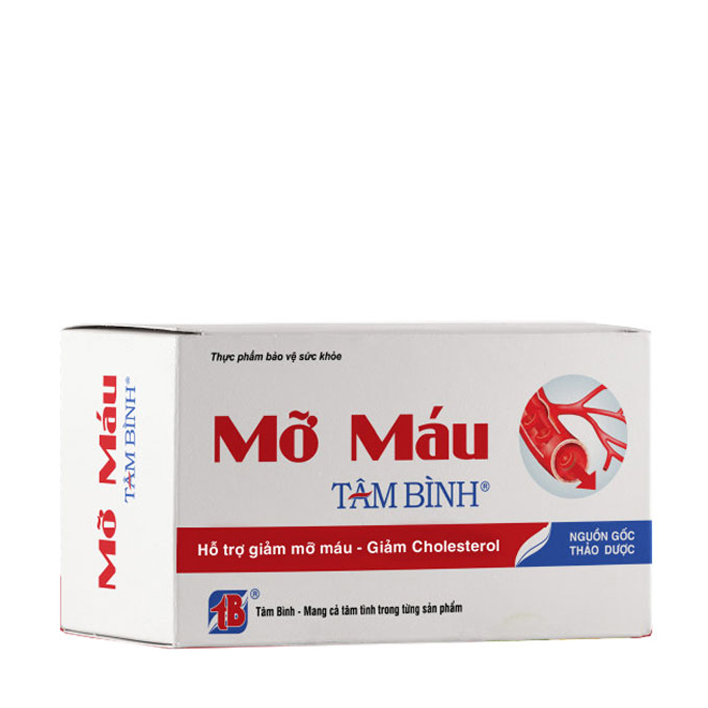 TAM BINH Mo Mau Tam Binh Ho Tro Giam Mo Mau, Mo Gan (5vi x 12 Vien)