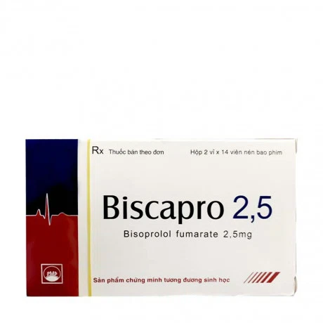 Biscapro 2.5 mg (2vi x14vien)