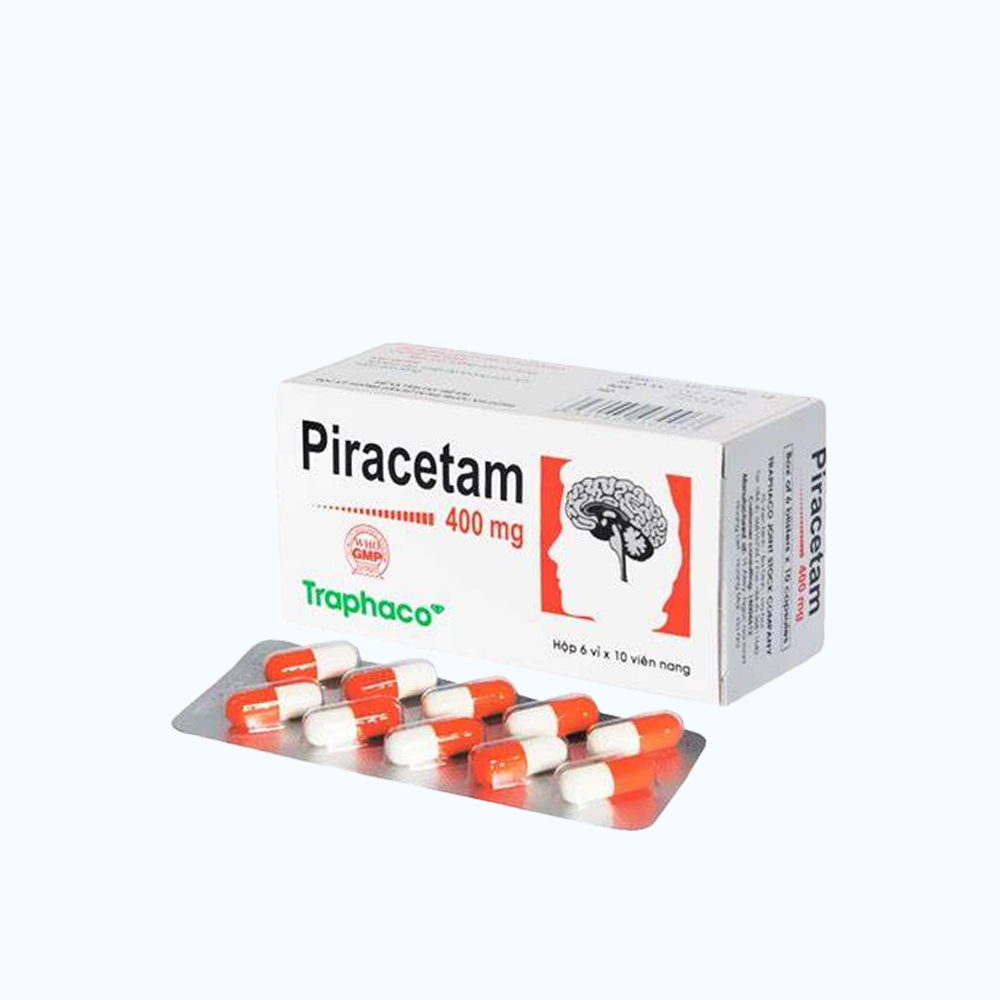 Piracetam Caps 400Mg (6Vi x 10Vien) Traphaco