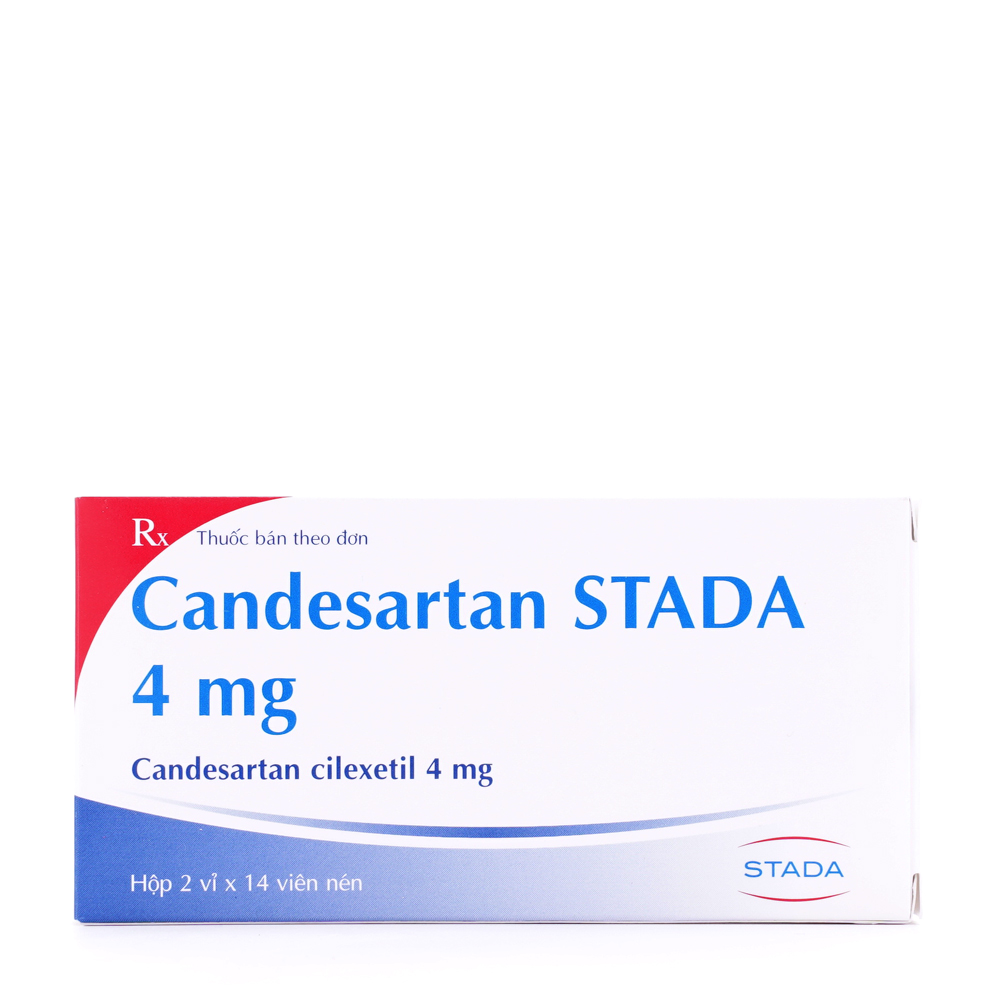 Candesartan STADA 4 mg (2Vi x 14Vien)