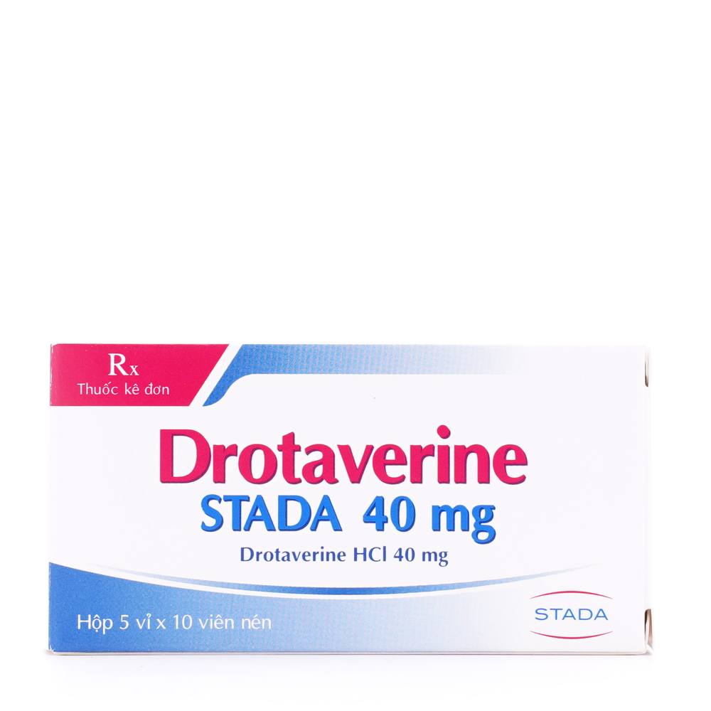 DrotaVerine STADA 40 mg (5Vi x 10Vien)
