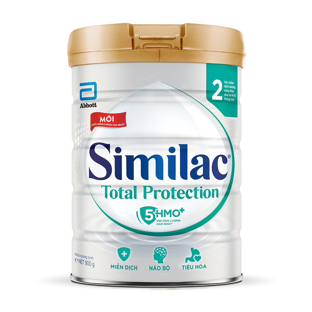 Sản phẩm dinh dưỡng công thức cho trẻ 6-12 tháng tuổi Similac Total Protection 2 (Hộp 900g)