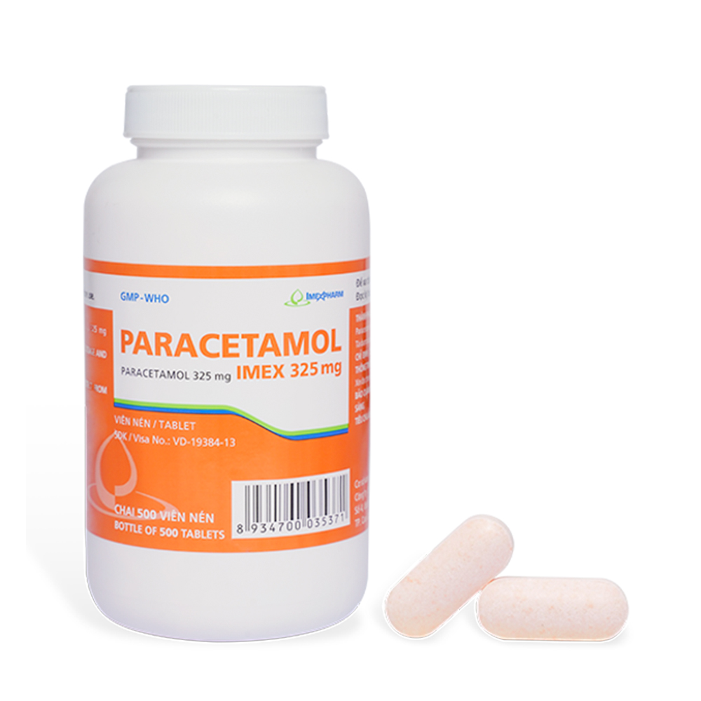 Mexcold 325mg (Chai 500 Vien)