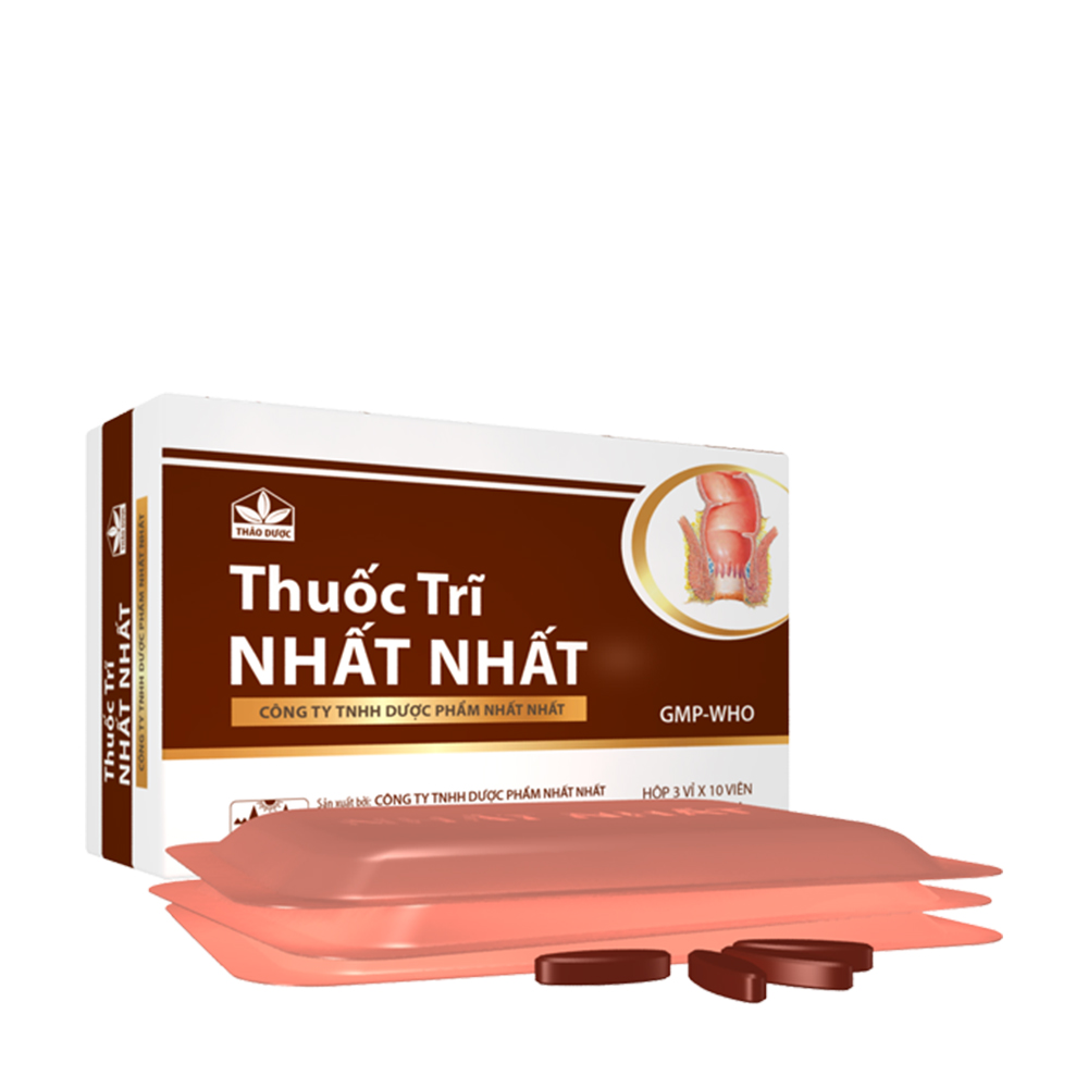 Trĩ Nhất Nhất (Hộp 3 Vỉ x 10 viên)
