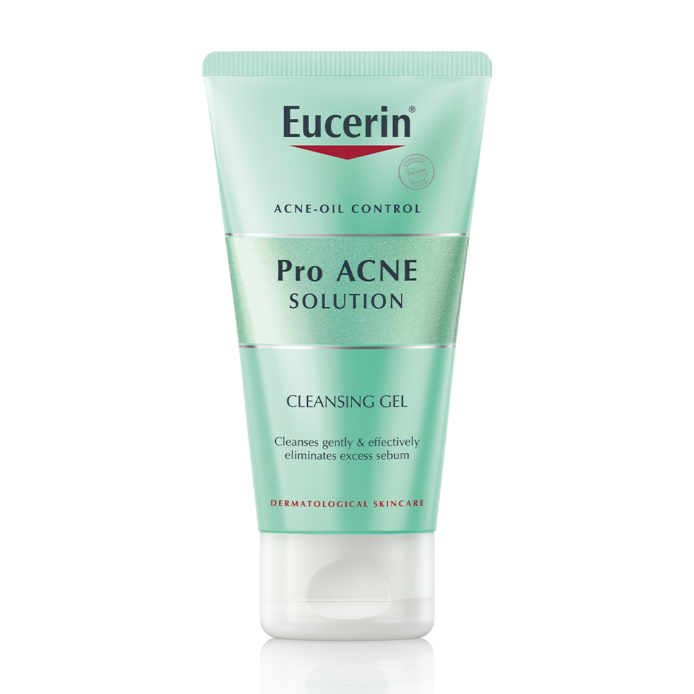 Eucerin Gel Rua Mat Cho Da Nhon Mun Pro Acne Solution Cleansing Gel 75ml