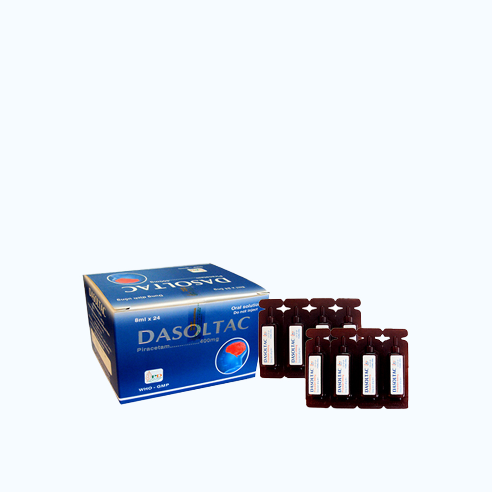 Dasoltac 400mg/8ml Phương Đông (hộp 24 ống x 8 ml)