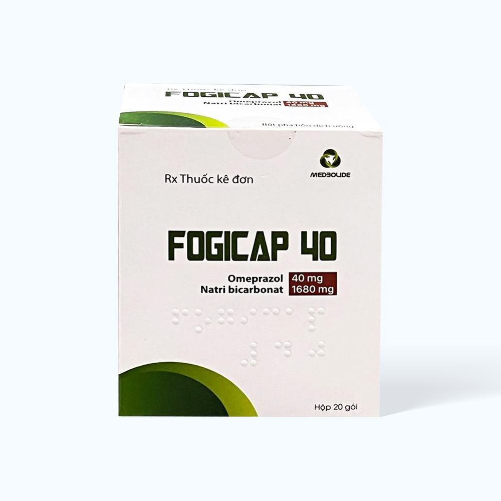 Fogicap 40 (Hộp 20 gói)