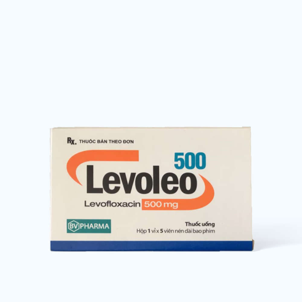 Levoleo 500mg (1 vi x 10vien)