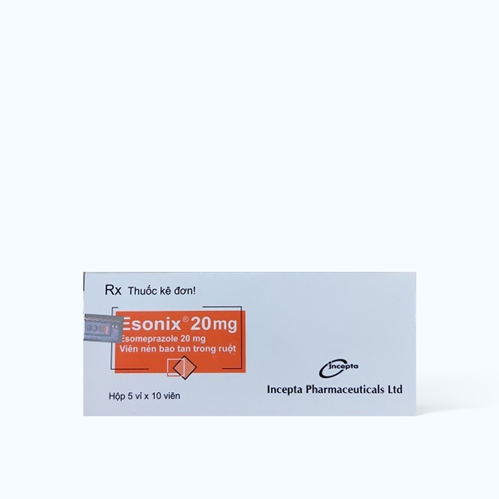 Esonix 20mg (5 vi x 10 vien)