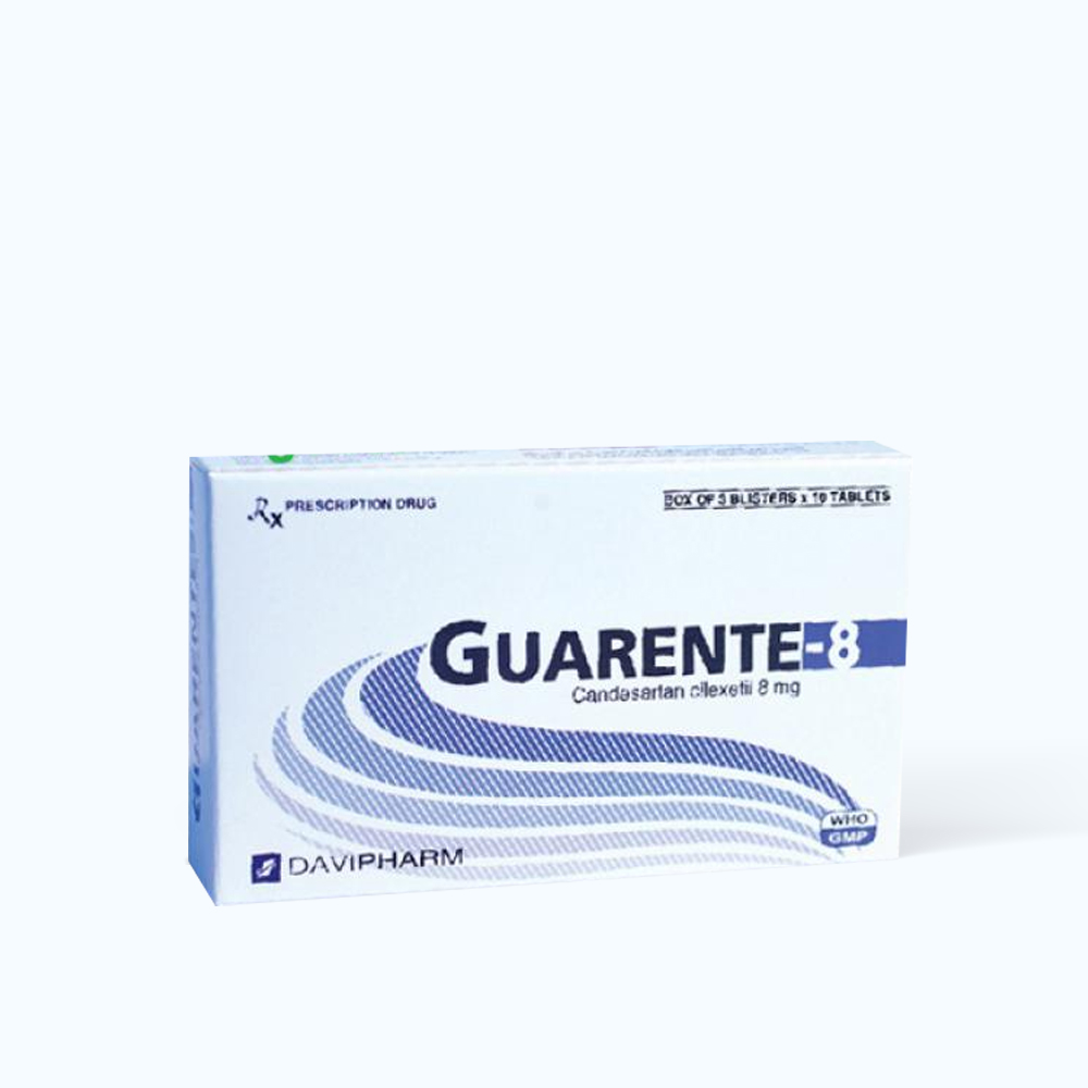 GUARENTE TAB 8MG (HỘP 3 VỈ X 10 VIÊN)