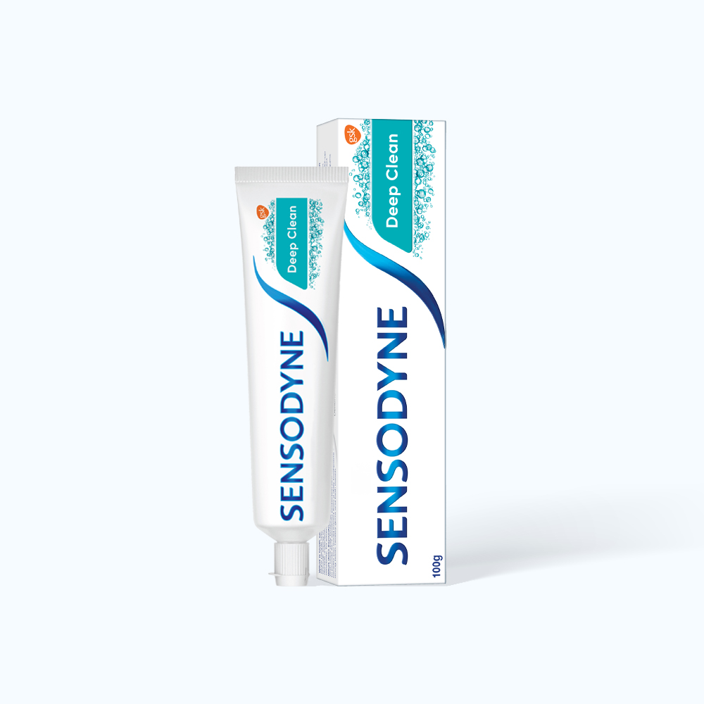 Sensodyne Kem Danh Rang Deep Clean 100g