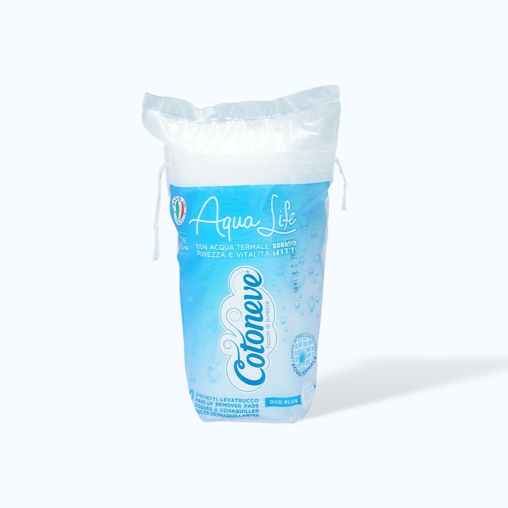 Cotoneve Aqua Life Bong Tay Trang Maxi May Vien 50 Mieng/Goi