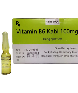 Vitamin B6 Kabi 100mg/1ml