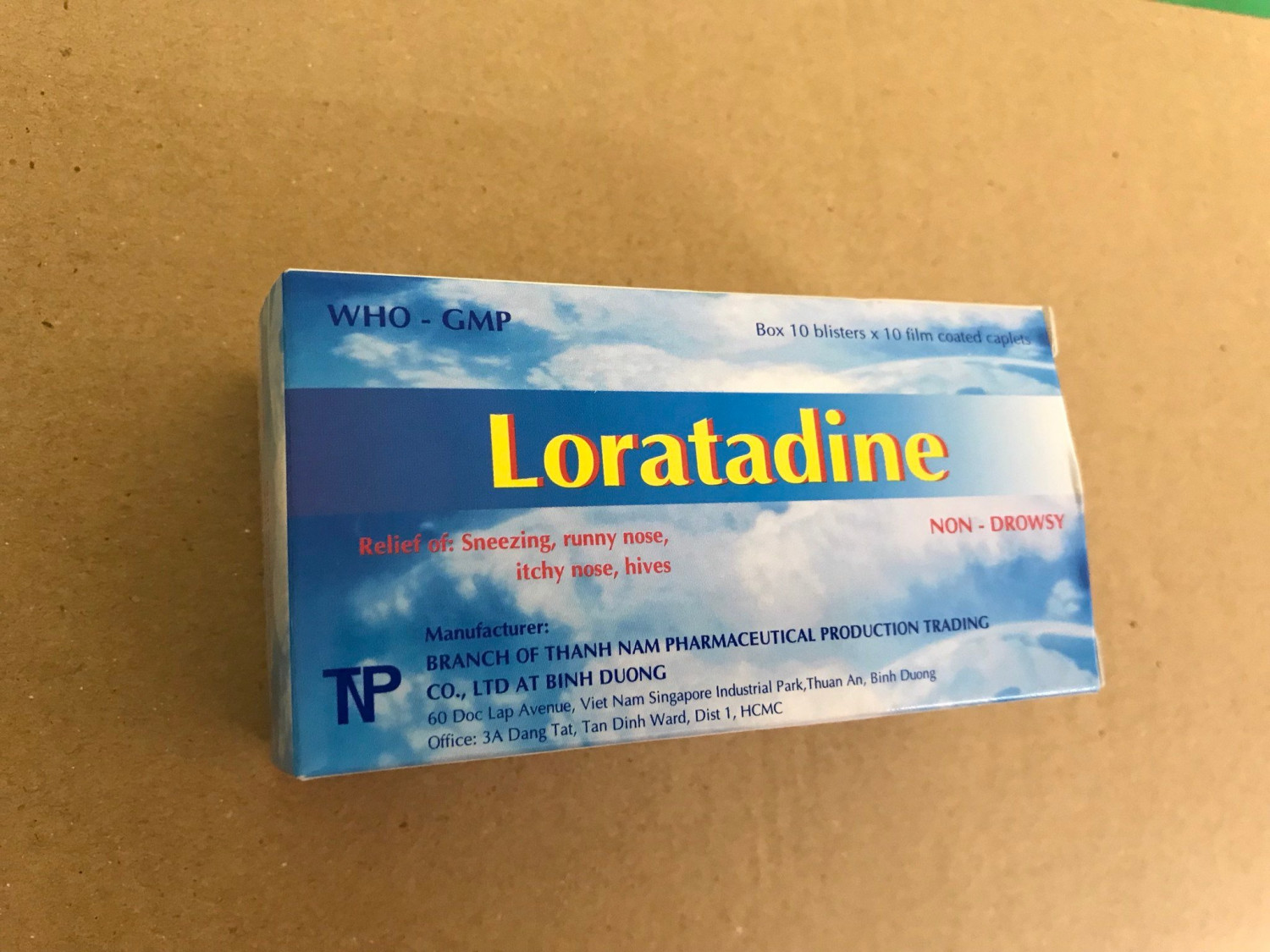 Loratadin(10x10)-Thanh Nam